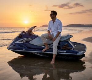 Professional Jet Ski ride at Aravi Beach, Shrivardhan